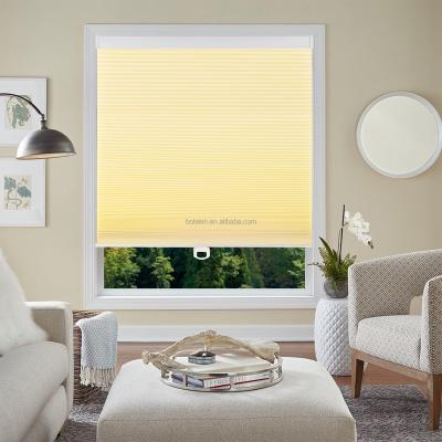 China UV Protection Ligth Noise Reduction Cloth Translucent Wireless System Shade Filtering Cellular Honeycomb Blind No Warp for sale