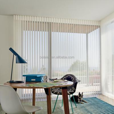 China Top Quality Polyester String Curtain UV Idyllic Blinds Vertical Sheer Protection Blinds for sale