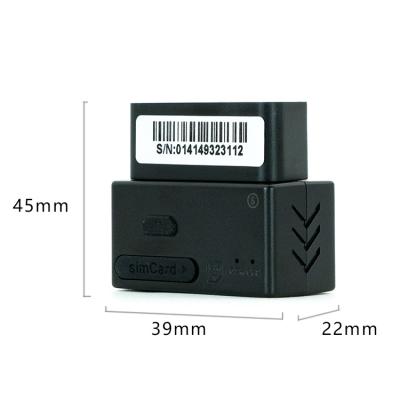 China Automotive Low Price ISO Android App All Type Car Fuel Monitoring Plug and Play Tracker OBD Gps Tracking Device for sale