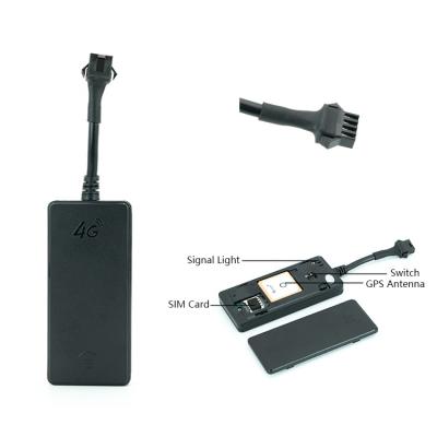 China Motorcycle global pos relay cut off fuel sim card iot car vehicles equipments wired smart gps tracking 4g for sale