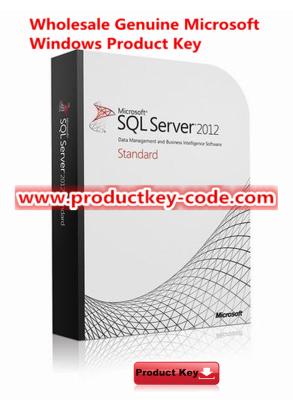 China Padrão R2, chave do servidor 2008 de Windows da ativação do OEM do padrão do servidor 2012 de Microosft SQL à venda