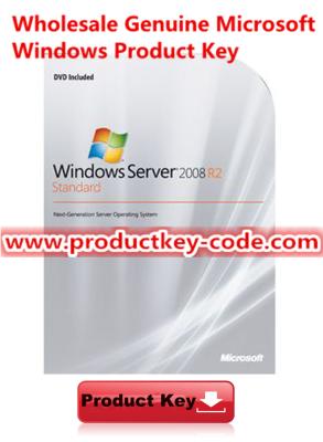 Cina Chiave online del prodotto per il download online standard di chiave FPP di attivazione di Windows Server 2008 R2 in vendita