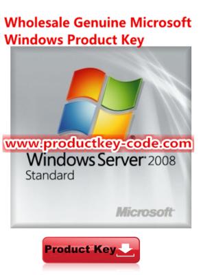 Cina Download standard di codice chiave FPP del prodotto del server 2008 di Microsoft Windows in vendita