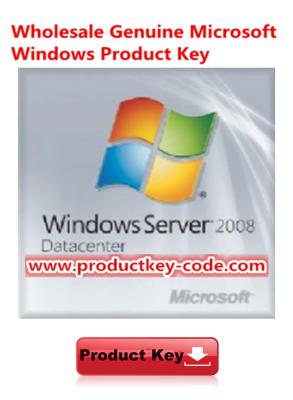 China Llave 2008 del fpp de Datacenter del servidor de Windows para la llave del producto de Windows en línea en venta