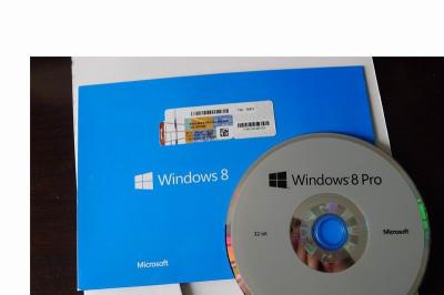 Китай Программное обеспечение Микрософта Windows неподдельное, OEM DVD строителя системы Windows 8 профессиональный 64-разрядный продается