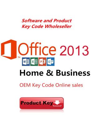 China Chave 2013 do produto de Microsoft Office para chave 2013 do OEM da casa e do negócio do escritório à venda