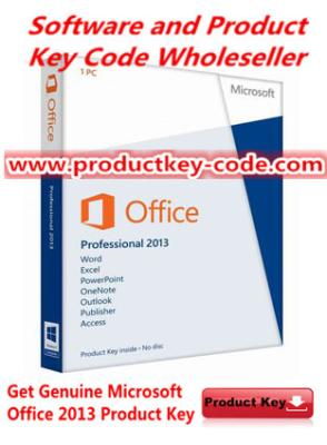 China O produto 2013 de Microsoft Office chave, compra a chave barata do profissional 2013 FPP de Microsoft Office do disconto 1 PC à venda