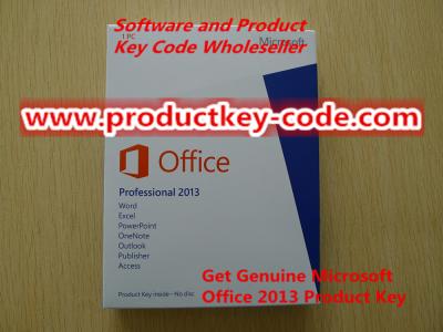 China Llave electrónica al por mayor 2013, llave electrónica del producto de Microsoft Office 2013 del producto del profesional de Microsoft Office (PKC) (1 usuario PC/1) en venta