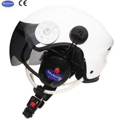 China En 966 Standard Powered Paragliding Helmet  Noise Cancel Paramotor Helmet Color Red Black White Blue Paramotor for sale