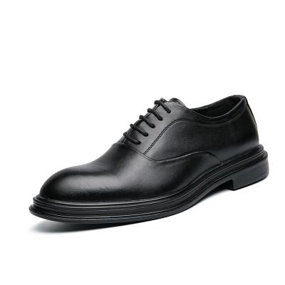 China Deodorization High Quality Wholesale Fashion Soft Pu Business Men Leather Shoes Office Oxford Casual Men Shoes Dress Shoes & Oxfords for sale