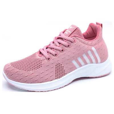 China Fashion Trend Up Women Casual Shoes Sneakers Stylish Handmade Comfortable Lace Wholesale Custom Big Size OEM Womens Walking Shoes Mesh Air for sale