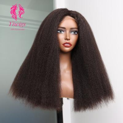 China Virgin 360 Full Lace Wig Body Wave HD Yaki Straight Hair Wigs Wholesale Brazilian Curly Straight Full Lace Frontal Wigs For Black Women for sale