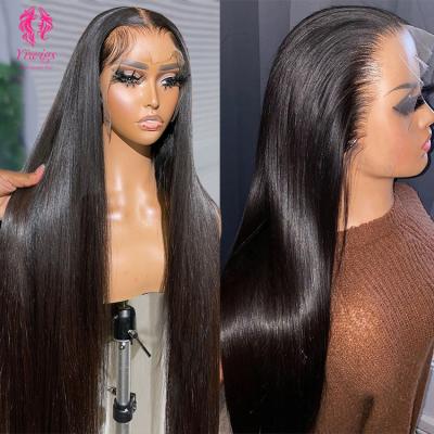 China Body Wave Wholesale 200 Density HD Lace Frontal Wigs 100 Bulk Hair, Pre Pluck Brazilian Virgin Hair HD Lace Front Wig Vendor for sale