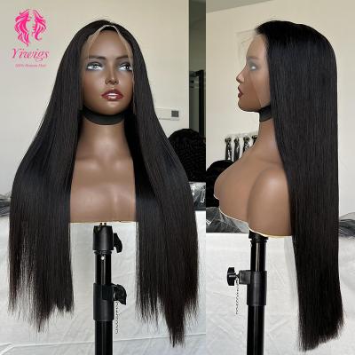 China Body Wave Hair Vendor Wigs 100Human Cambodian Raw Hair Lace Front , Glueless Pre Plucked 13x4 13x6 HD Straight Lace Frontal Wigs for sale