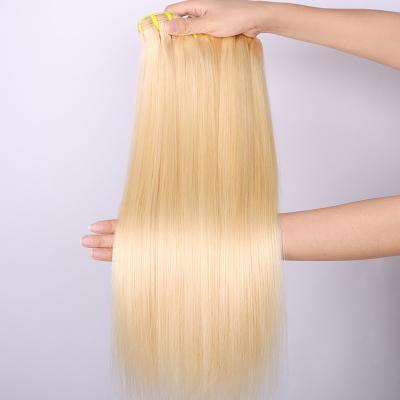 China Curly Blonde 10A Curly Cuticle Aligned Hair Weave Bundles, 613 Hair Extension, 613 Virgin Hair Bundles Vendors for sale