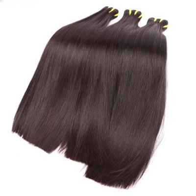 China 10A Curly Double Curly Pulled Cuticles Aligned Raw Virgin Hair Bundles , Straight Unprocessed Bone Virgin Hair Bundles for sale