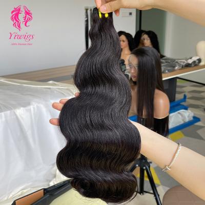 China Kinky Curly 10A Grade Raw Mink Virgin Cuticle Aligned Brazilian Hair Bundles Body Wave Virgin Hair Vendor Bundles for sale