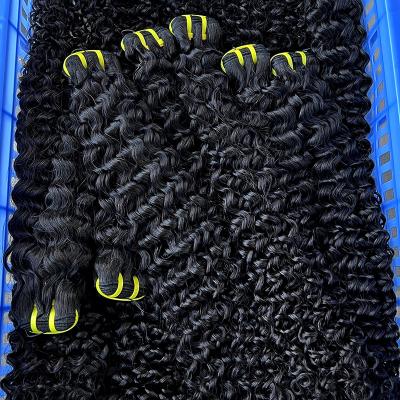 China Wholesale Deep Curly Kinky Curly Brazilian Bundles Hair Vendor Raw Burmese Curly Hair Hair Vendor for sale