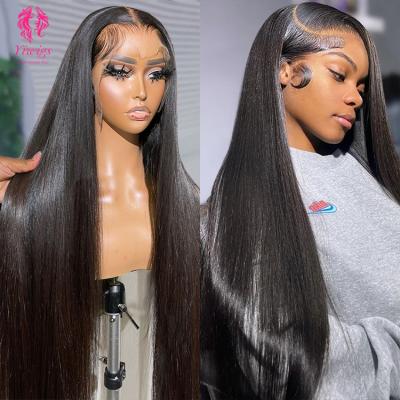 China Body Wave Wigs Hair Lace Front Brazilian Straight Wholesale 100% Raw Virgin Cuticle Aligned Hair HD Lace Frontal Wig for sale