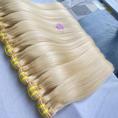 China 613 Kinky Curly Blonde Cheap Cuticle Aligned Hair Bundles Vendors , 613 Virgin Blonde Hair Silky Straight Raw Bundles for sale