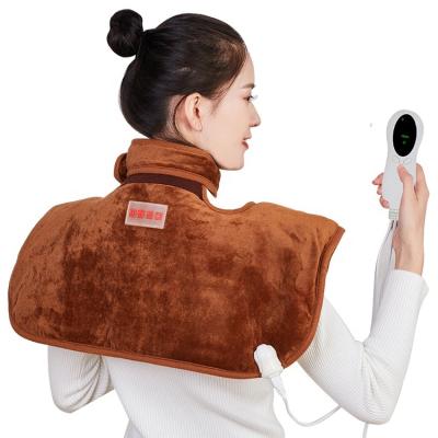 China Packs Amazon's Best Hot Selling Fast Product Relief Back Ain Therapy Heater Neck And Back Shoulder Pads Epaulet Thermal Heater Pads for sale