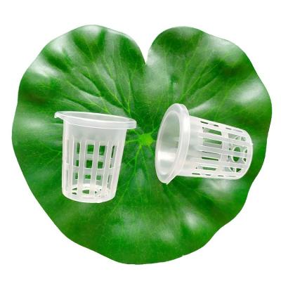 China 40# Hydroponic Growing System Soilless Hydroponic Plant Grow Greenhouse Plant Pots Mini Plastic Aquaponics Planter Plastic Pot for sale