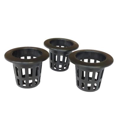 China Pastoral indoor hydroponic growing systemsmall 32#45 aquaponics system black hydroponic basket for sale