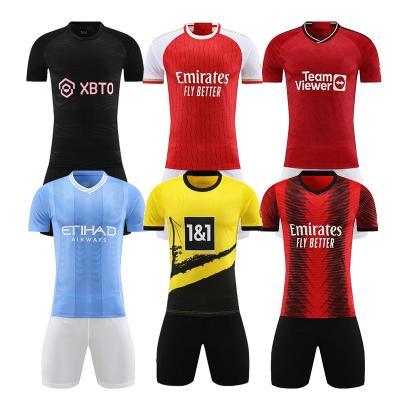 China Shirts & Tops Wholesale men's 23-34 football jerseys customized new club Thai quality men's/children's football jerseys. for sale