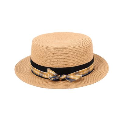 China High Quality Outdoor Wide Brim Straw Hat Summer Paper Braid Fashion Casual Sun Hat For Women for sale