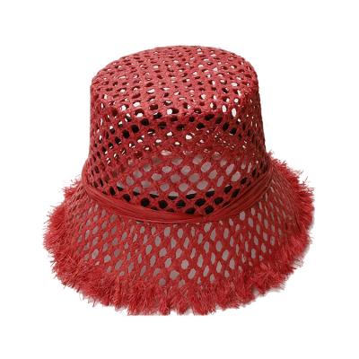 China Raffia Straw High Quality Summer Chillout Classic Adult Big Wide Brim Women's Straw Beach Hat for sale