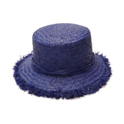 China Straw New Straw New Summer Foldable Wide Brim Chillout Straw Hat Beach Oversized Exhaled Hats for sale