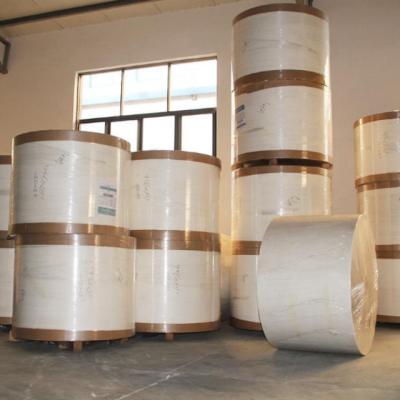 China Waterproof PE Coated Paper Jumbo Rolls For Making Paper Cups for sale