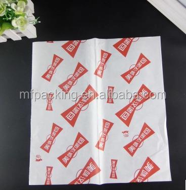 China Shandong Greaseproof Supplier Eco - Friendly Hamburger Paper for sale