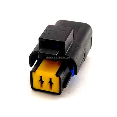 China 2 Pin Temperature Sensor Light Plug Automotive Electrical Cable Plug Female 211PC022S0049 Waterproof Connector for sale