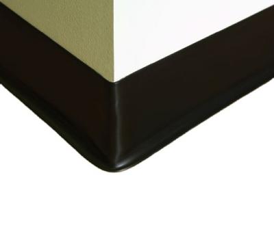 China Modern flexible pvc skirting profile for sale