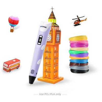 China Myriwell Easy Gift Xmas Printing RP-200B Low Temperature Wireless Filling 3d Pen for sale