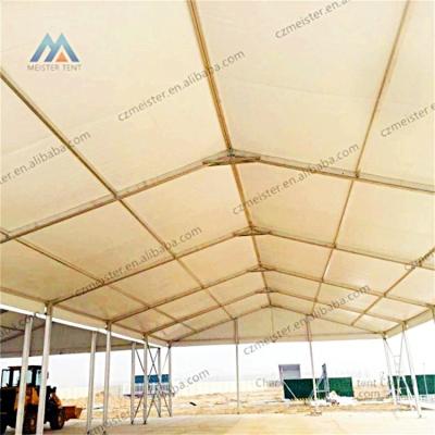 China Waterproof Aluminum frame White PVC Outdoor Event Wedding Tents for sale