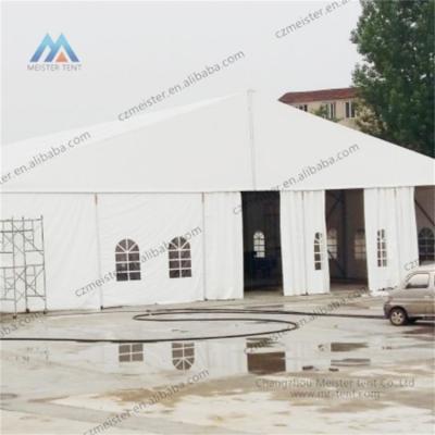 China Waterproof Large Outdoor Waterproof pvc Industrial aluminum Warehouse Storage Tent for sale