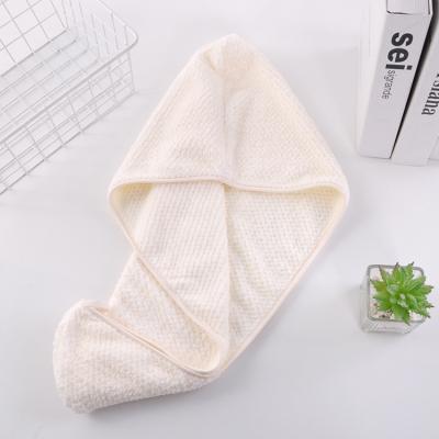 China QUICK-DRY Cheap Wholesale Quick Drying 100% Microfiber Wrap Hair Fashion Turban Hair Drying Towel for sale