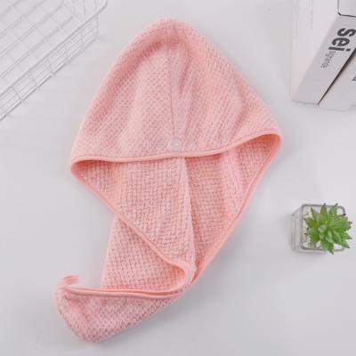 China QUICK-DRY Micro Fiber dry Hair Turban Towels Microfiber Shower Quick Drying Wrap towels for sale