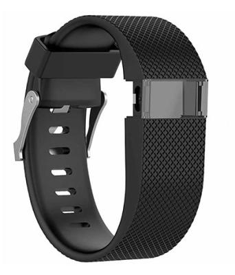 China Rubber Silicone Watch Band Strap Wrist Strap for Fitbit Time Charge for sale