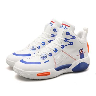 China Active Sports Sneakers Basketball For Men Couple Breathable Basketball Outdoor Sports Shoes Sneakers Women High Top Basketball Shoes 2022 for sale