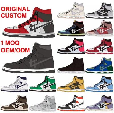 China High Quality PVC Men's Sneakers Retro Sports Shoes Bred Cool Gray Newest In Stock Brand Basketball Shoes For Men For aj1 for sale