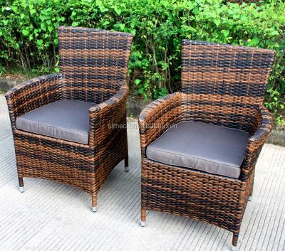 China Garden set china supplier aluminum outdoor ratan chairs and wicker wholesale for sale