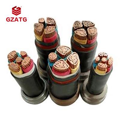 China Delivery of electricity low voltage medium smoke halogen free copper core xlpe power cable YJV for sale