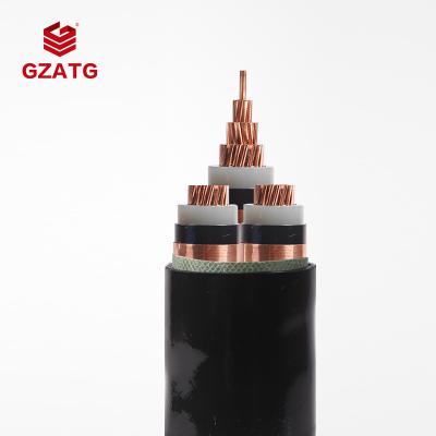 China Underground Heating Copper XLPE Insulation Power Cable YJV 4 Core 50mm2 70mm2 for sale