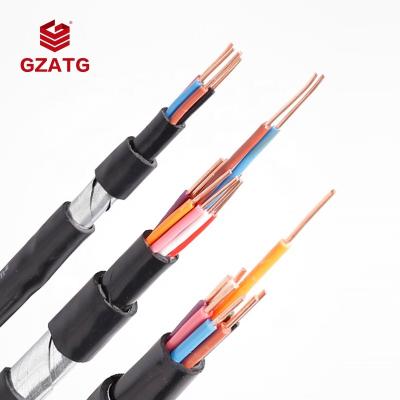 China Signal Transmission 450/750v Control Cable KVV/KVV22/KVVP/KVVR/KVVRP Flexible Multicore Copper Cable for sale