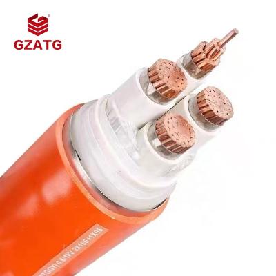 China BBTRZ 0.6/kv transmission and distribution mineral insulated copper lines sheathed flexible halogen free low-smoke multicore copper power cable for sale