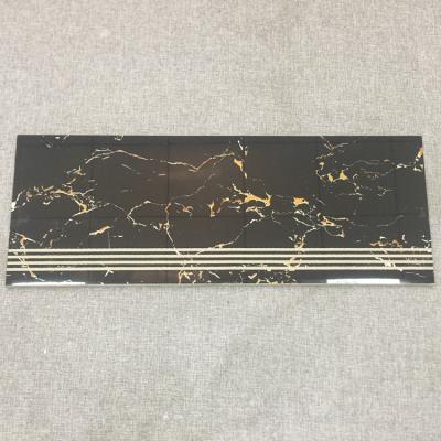 China Modern Best Quality Polished 300x800 Black Stair Porcelain Tile for sale