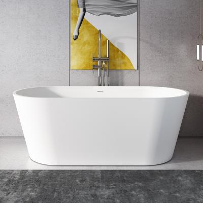 China 170 Grade Freestanding Solid Surface Easy Clean Freestanding Bathtub for sale